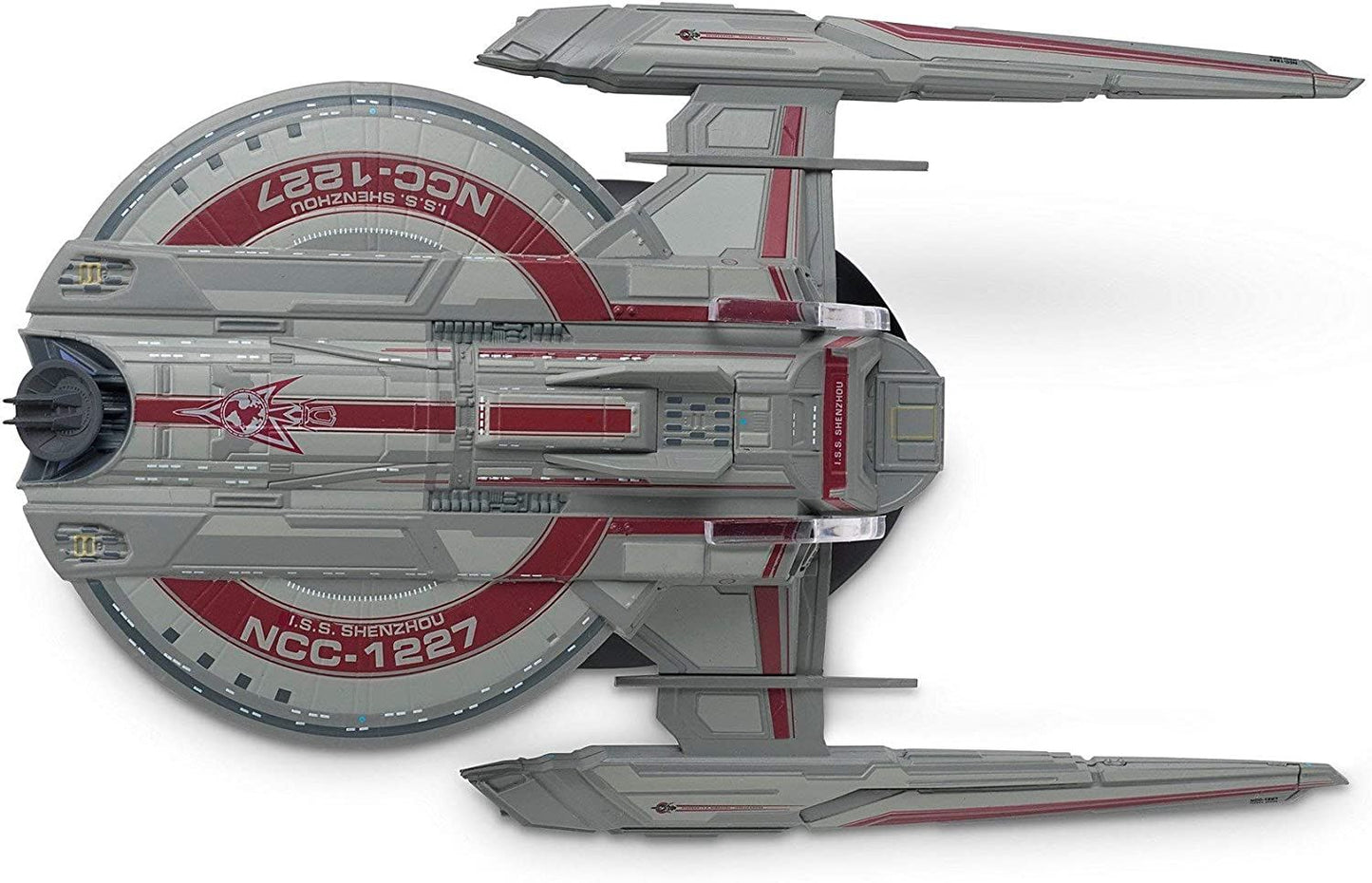 #02 I.S.S. Shenzhou NCC-1227 (Walker class) Discovery Diecast Model Ship Discovery (Eaglemoss / Star Trek)