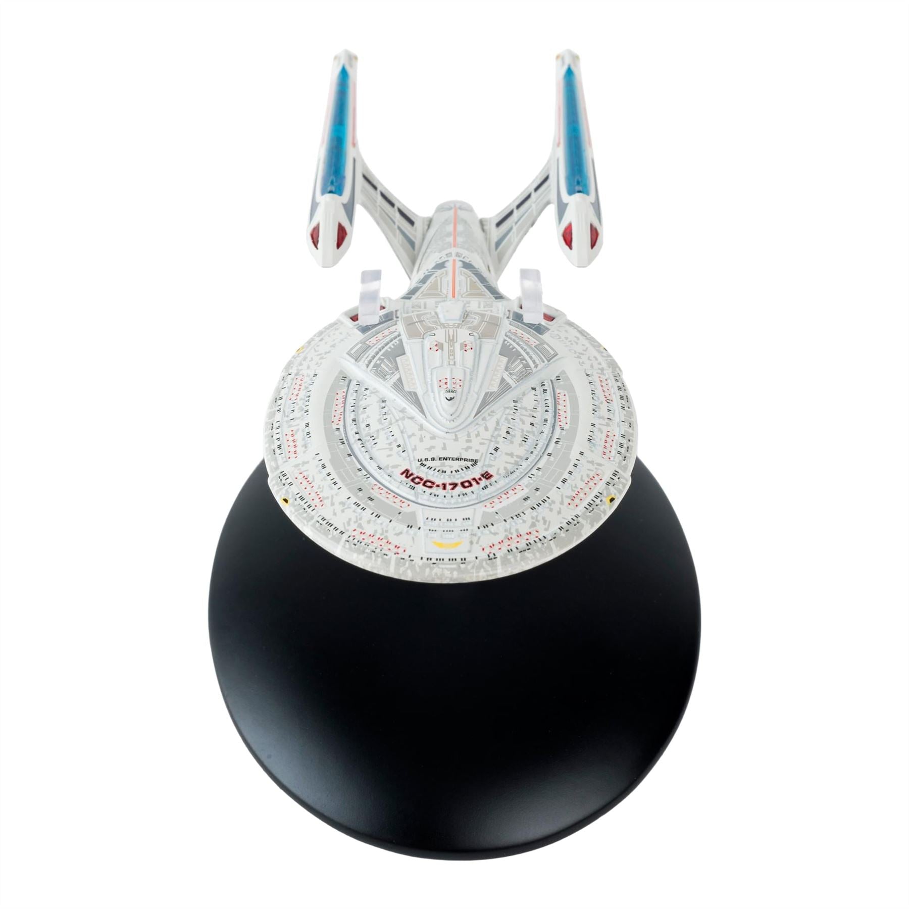 #08 U.S.S. Enterprise NCC-1701-E (Sovereign-class) Diecast Model Ship (Eaglemoss / Star Trek)