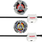 OPTIMUS PRIMAL 3-60F vs. STARSCREAM 3-80N G0352 (Beyblade X Transformers)