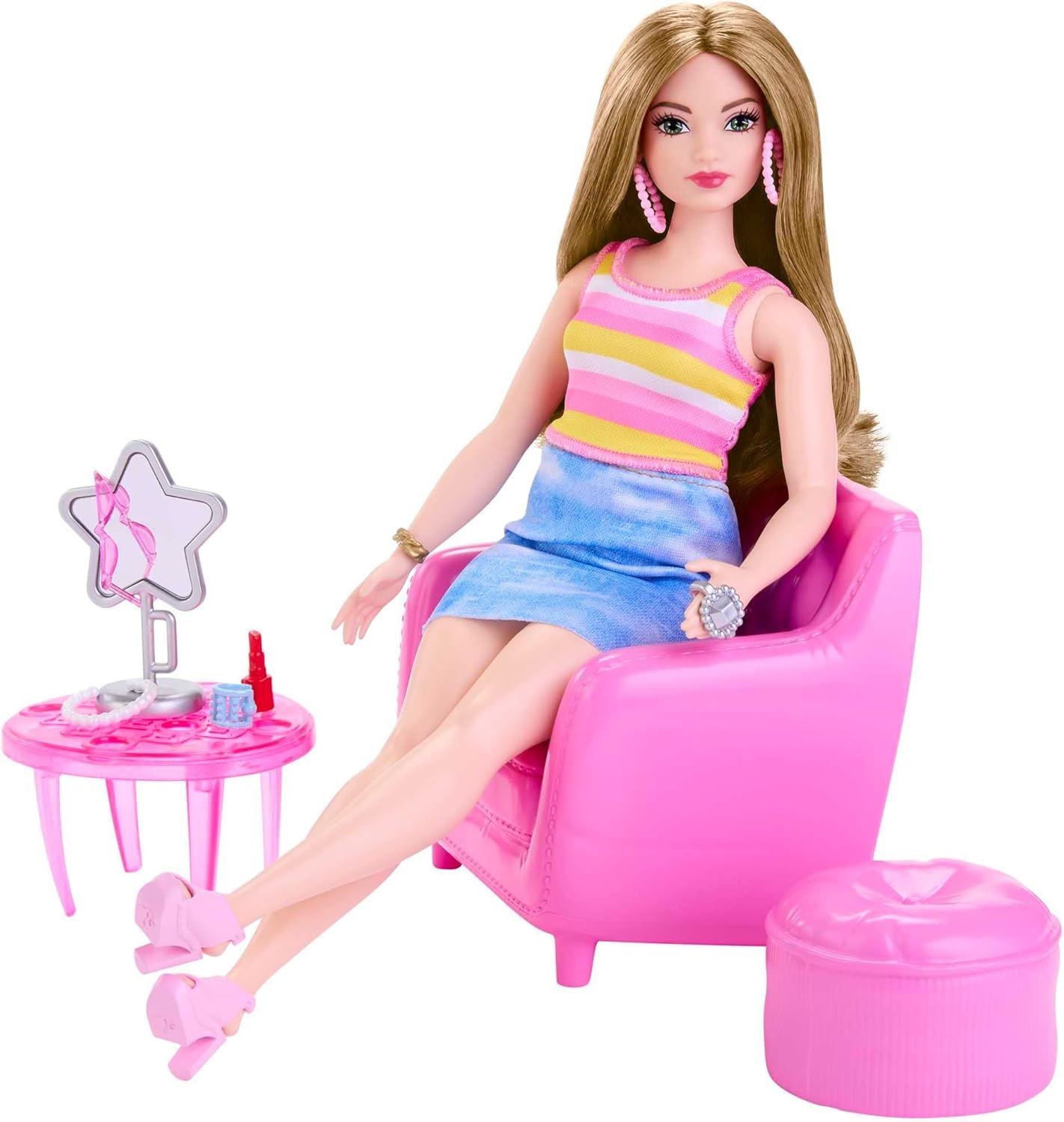 Barbie Doll & Closet Fashion Set HPL78 (Barbie)