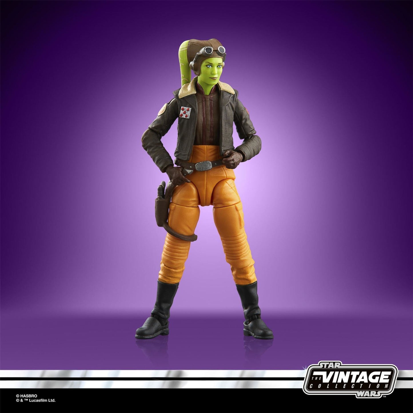 General Hera Syndulla 4″ Action Figure – Star Wars Ahsoka The Vintage Collection F7318 (Kenner-Style Figure by Hasbro)