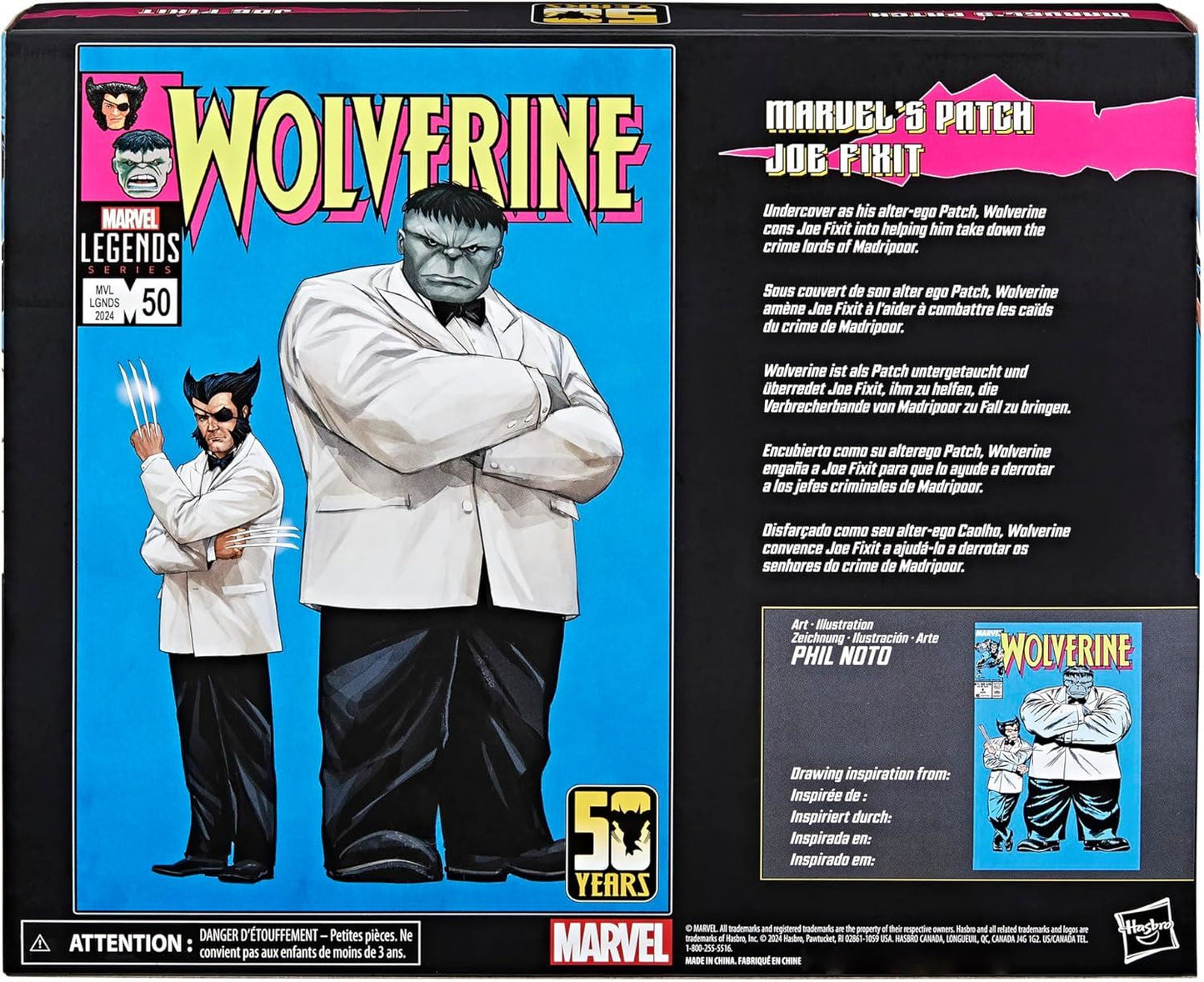 Marvel's Patch and Joe Fixit F9042 6" Comics Collectible Action Figures (Marvel Legends Series)
