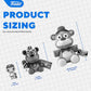 SYSTEM ERROR BONNIE Special Edition Plushies FNAF 7" / 18cm Soft Collectible Plush Toy (Five Night's at Freddy's)