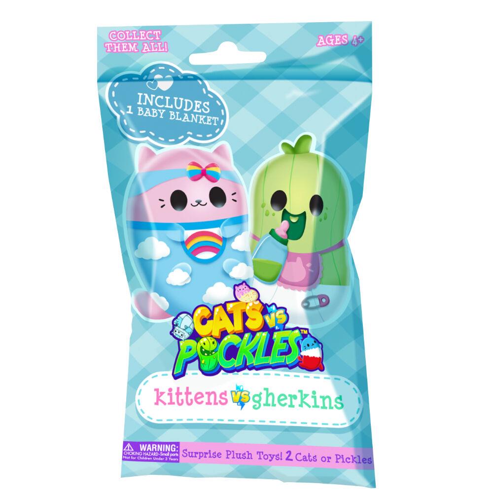 Kittens vs. Gherkins Surprise 2 Plush Toys Blind Bag V1004 (Cats vs Pickles)