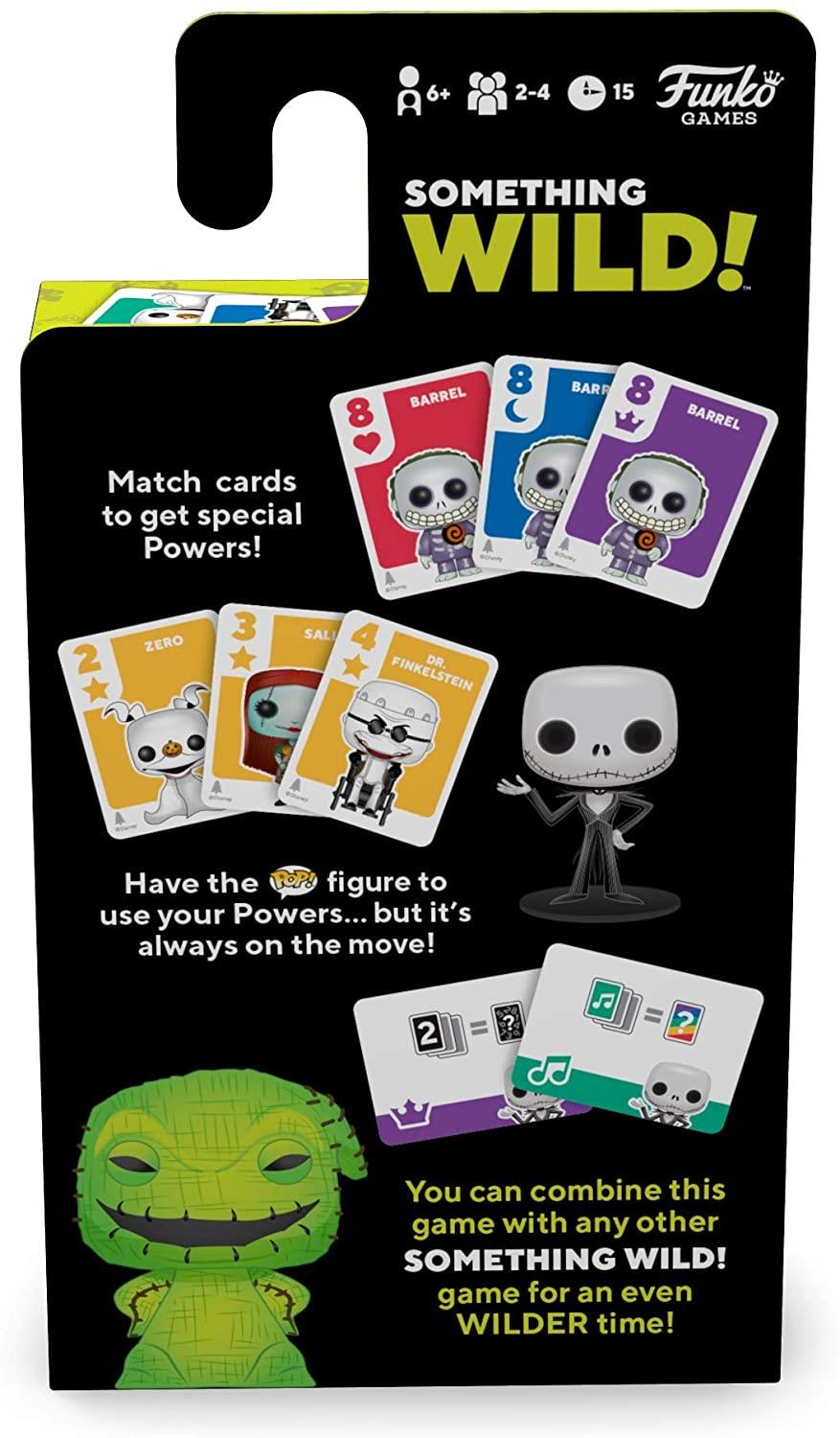 Funko SOMETHING WILD JACK SKELLINGTON Card Game Nightmare Before Christmas