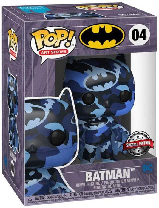 Funko POP! Batman #04 Black & Blue SE Art Series Vinyl Figure